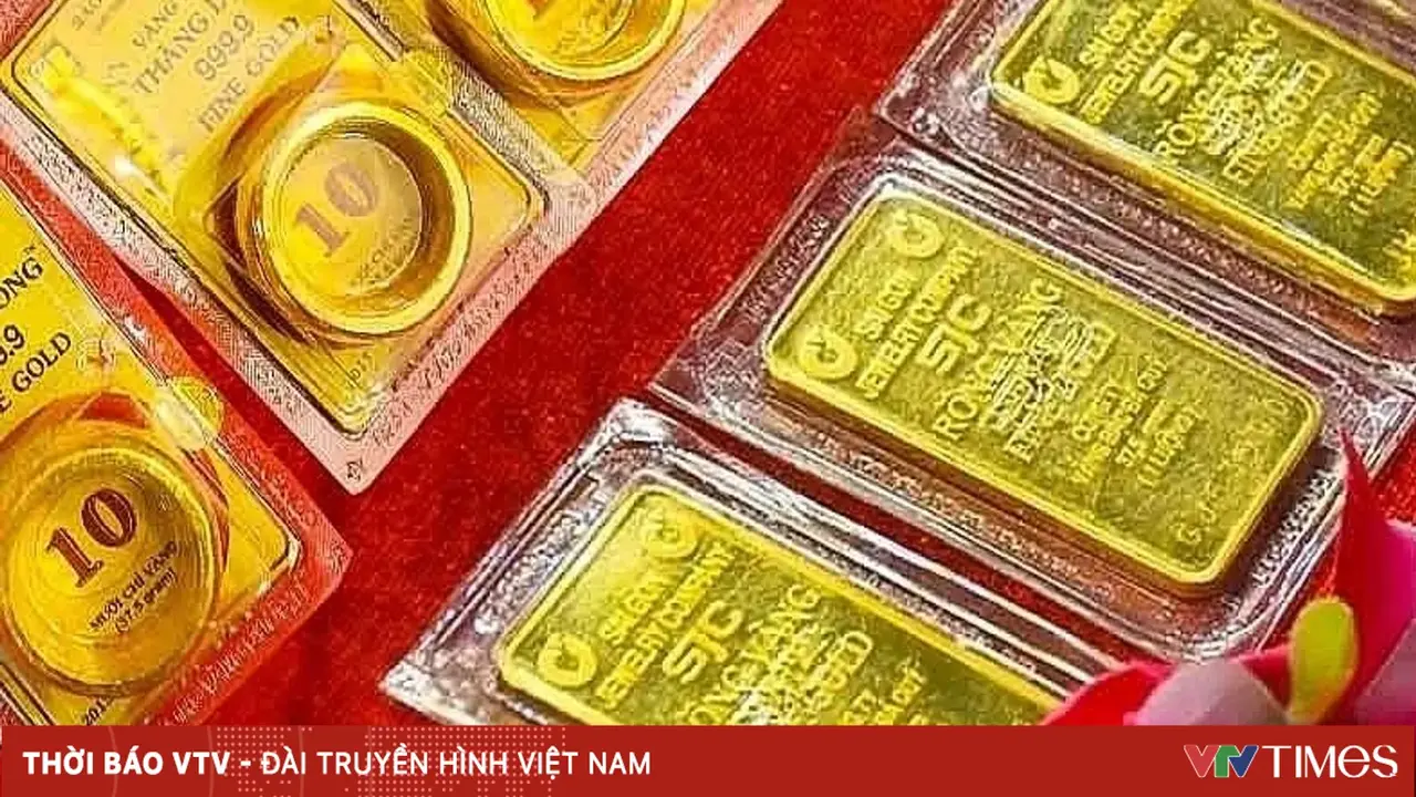 أسعار الذهب تنخفض في شركة SJC إلى حوالي 160 مليون دونغ فيتنامي للأونصة.